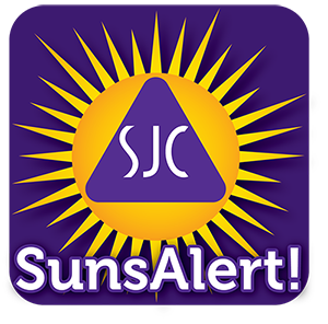 SJC Suns Alert Logo