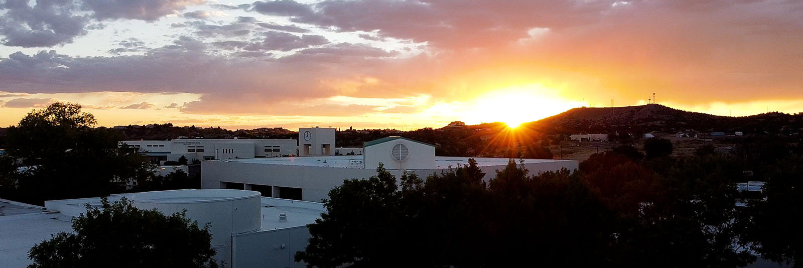 Sunset over San Juan College Campus